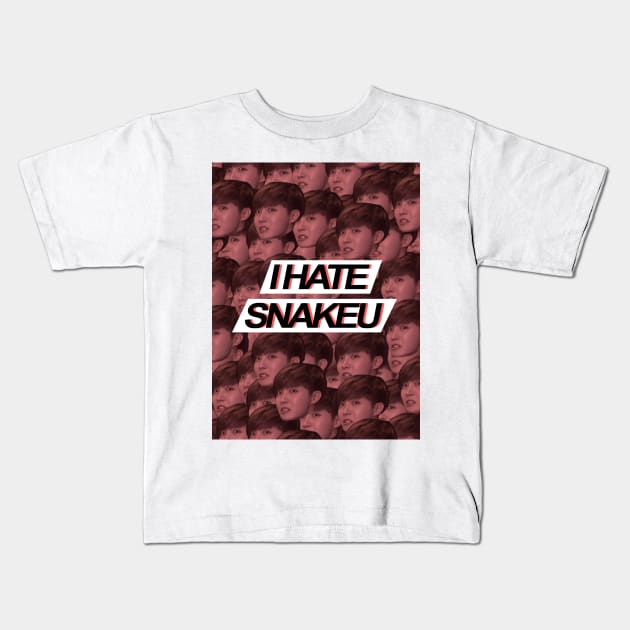 JHOPE "I HATE SNAKEU" Kids T-Shirt by oreokookie